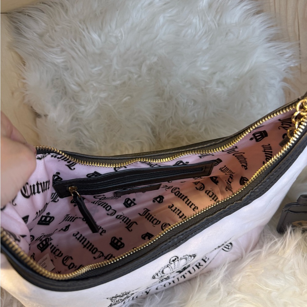 Juicy Couture 🐾 Classic Scottie Dog Shoulder Bag + Lollipop Charm + Card Holder - Picture 7 of 8